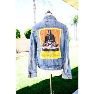 Custom Rock and Roll The Mars Volta Denim Jean Jacket
